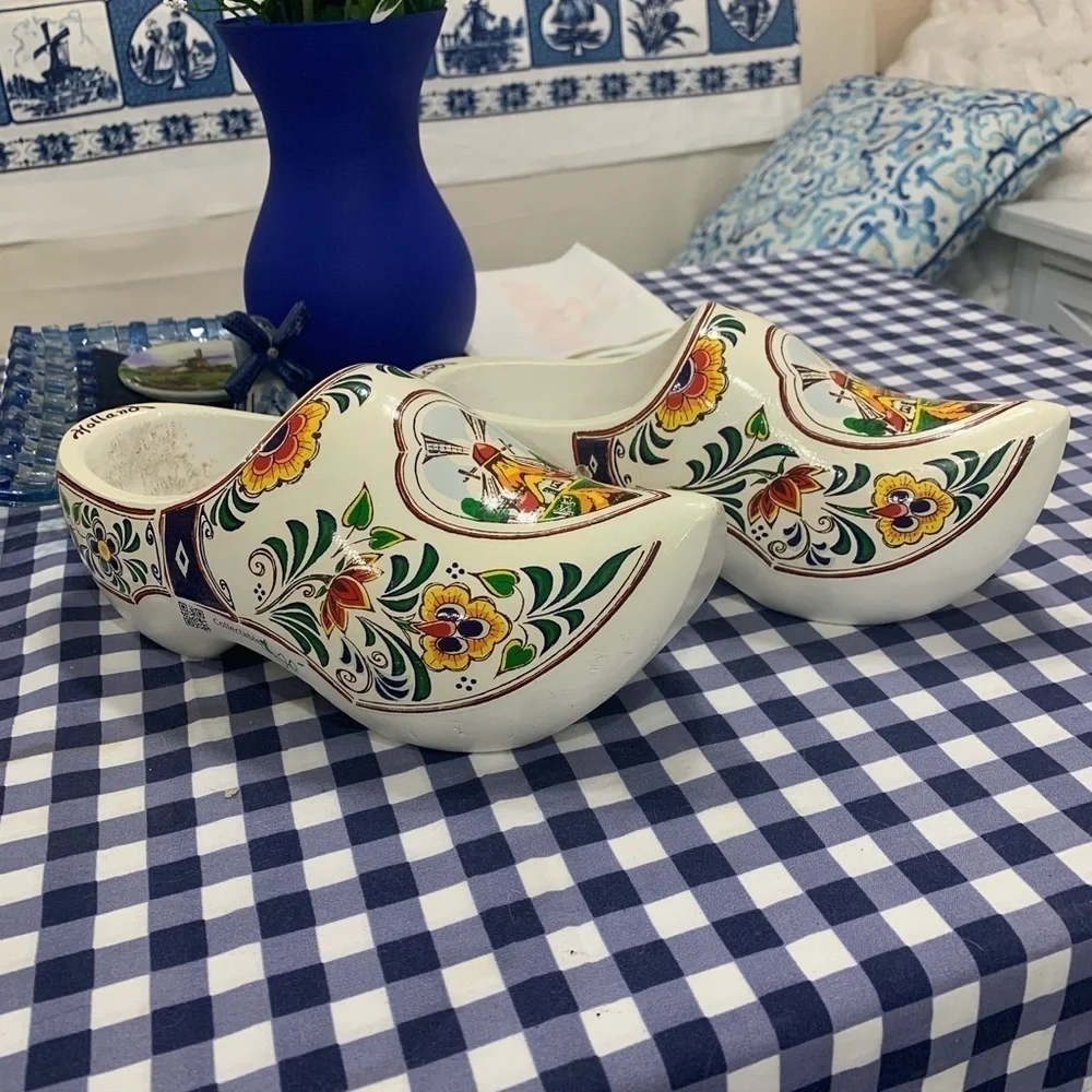 Holland wooden shoes